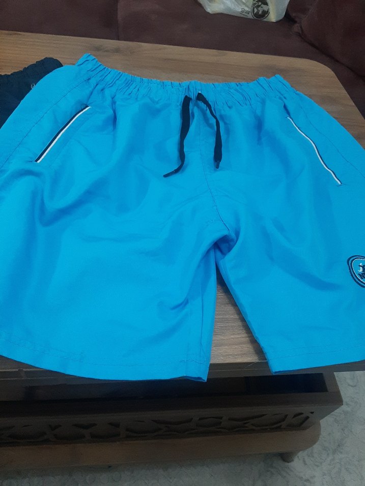 Erkek Baskılı Rahat Kesim şort - Görsel 3