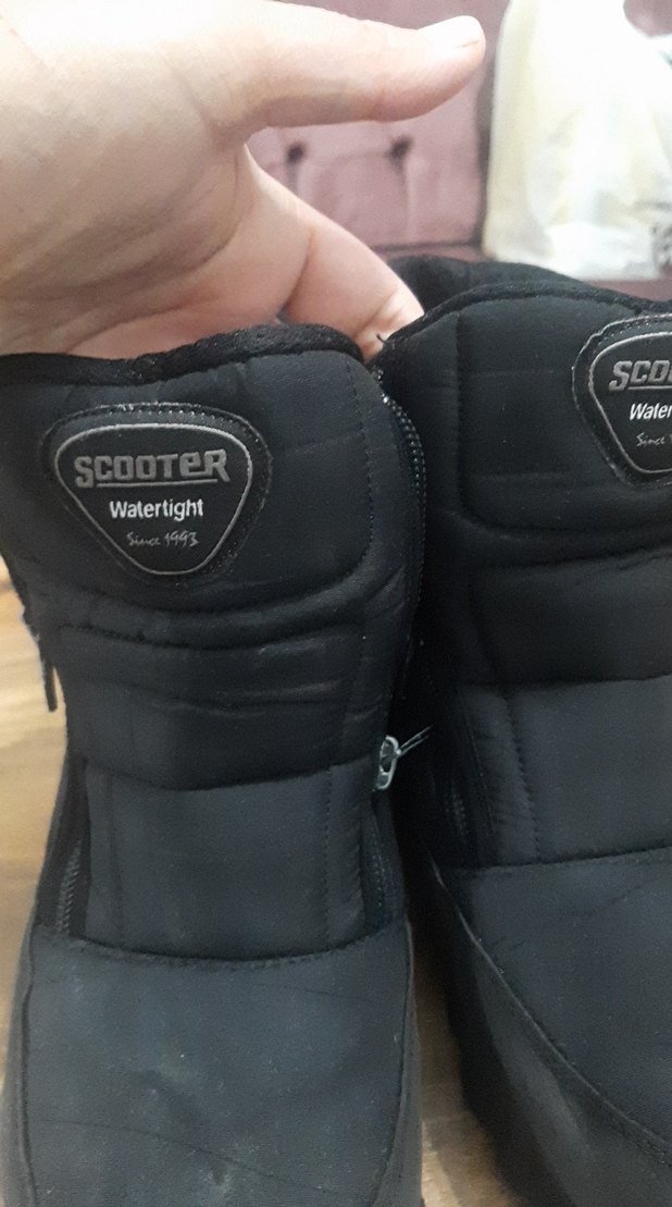 Scooter Siyah Fermuarlı Erkek Outdoor Bot 36 numara - Görsel 2