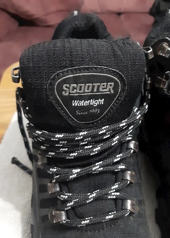 Scooter Siyah Su Geçirmez Erkek Bot - Görsel 2