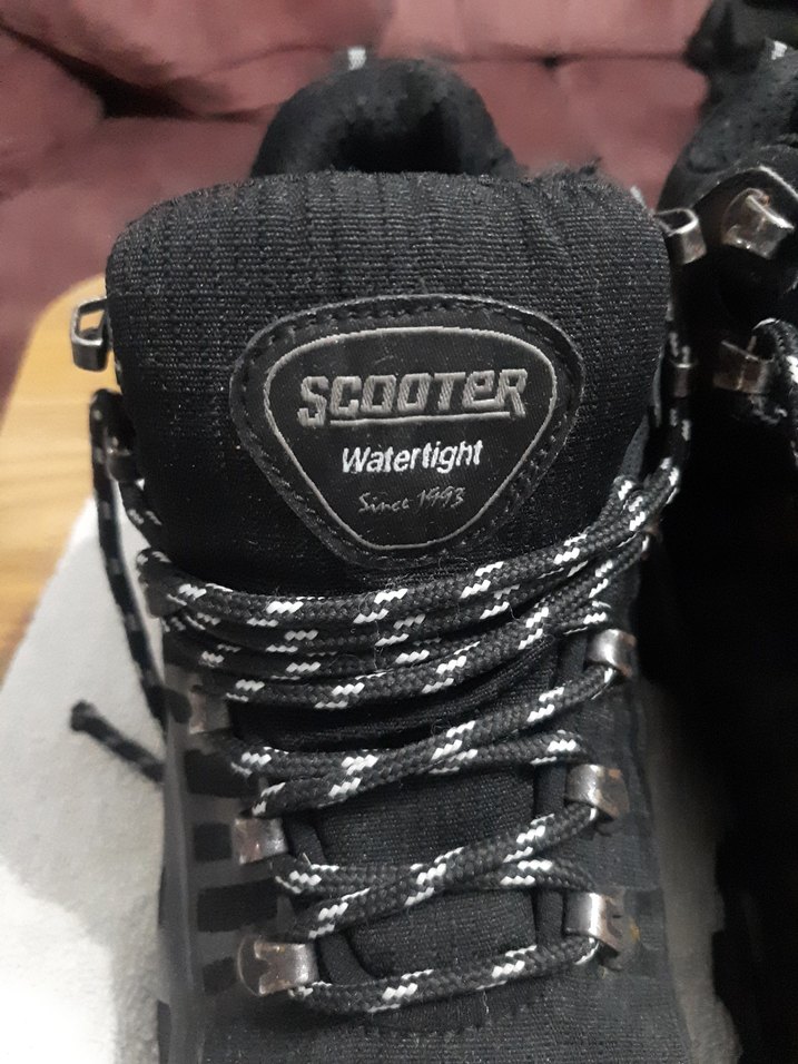 Scooter Siyah Su Geçirmez Erkek Bot - Görsel 2