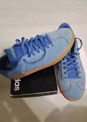 Adidas Acik Mavi Suet Sneaker