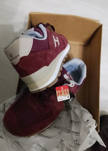 Hammer Jack Bordo Suet Sneaker