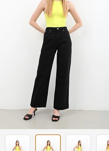 Wide leg pantolon 