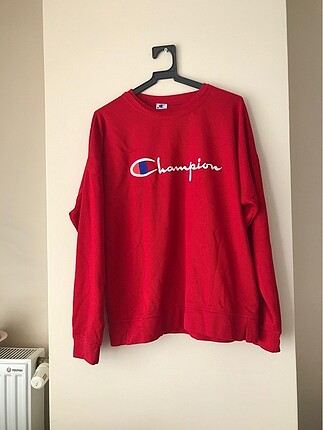Kırmızı champion sweatshirt