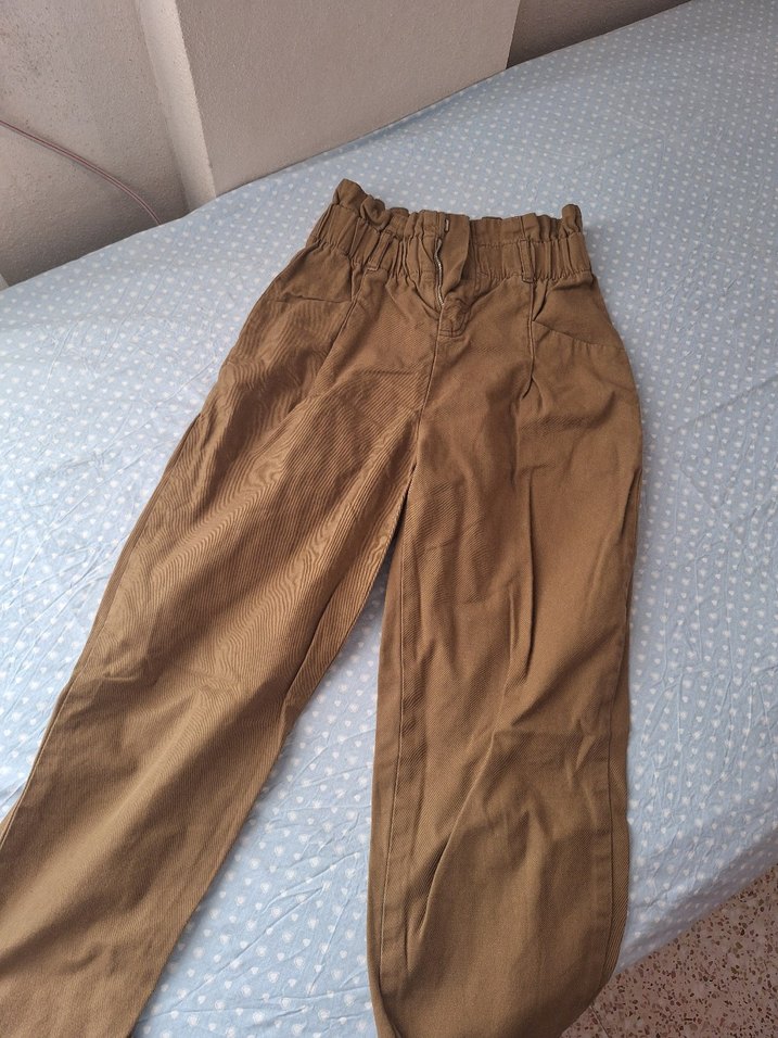 Bershka Kahverengi Rahat Pantolon — görsel 5/7