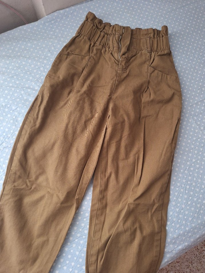 Bershka Kahverengi Rahat Pantolon — görsel 4/7