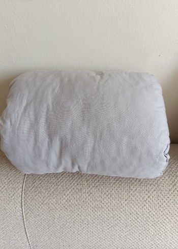 Gri Düz Desenli Emzirme ve Hamilelik Yastığı - Görsel 3