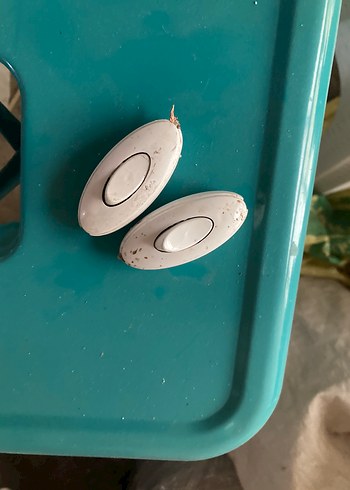 Diğer Minimalist Beyaz Oval Kapi Kolu 4 Adet