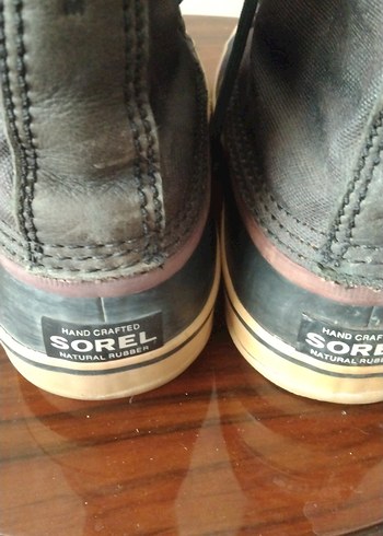 Sorel Siyah Deri Bot