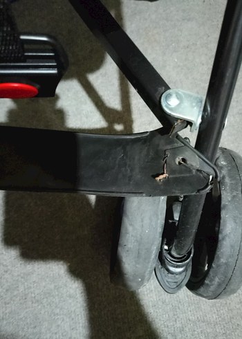 Koyu Mavi Bebek Arabası - Görsel 3