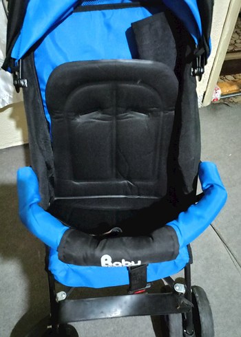 Koyu Mavi Bebek Arabası - Görsel 4