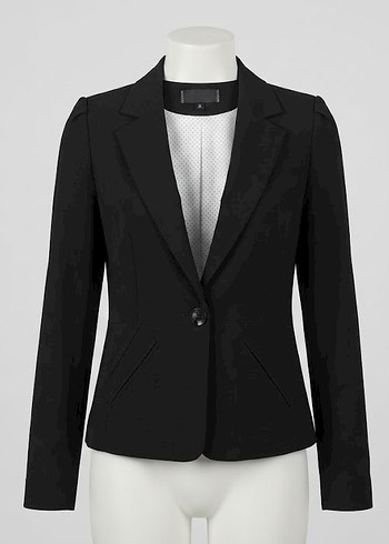Zara Sikligin Simgesi Siyah Tek Dugmeli Blazer