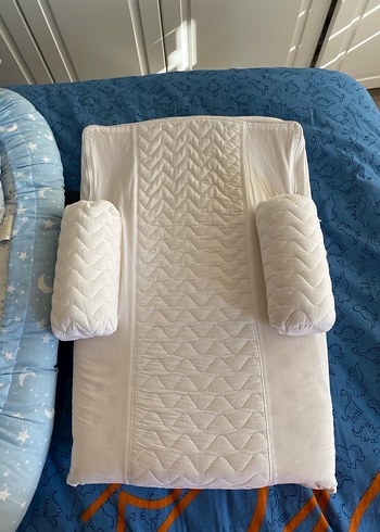 Mavi Bebek Uyku Seti ve Destek Minderi - Görsel 3