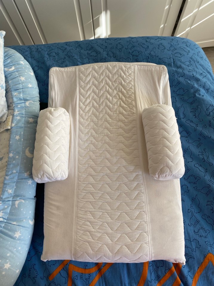 Mavi Bebek Uyku Seti ve Destek Minderi - Görsel 3