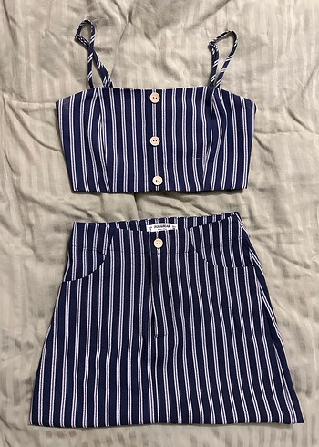 Pull and Bear Pull Bear Alt Ust Lacivert Takim