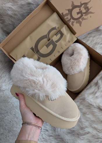 Ugg Krem Peluslu Rahat Terlik