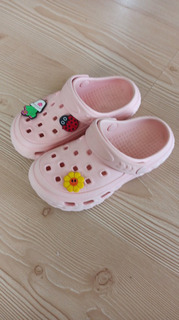 Kız Çocuk Pembe terlik - Görsel 2