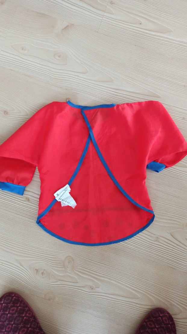 IKEA Kırmızı Renkli mama ve etkinlik önlüğü - Görsel 2