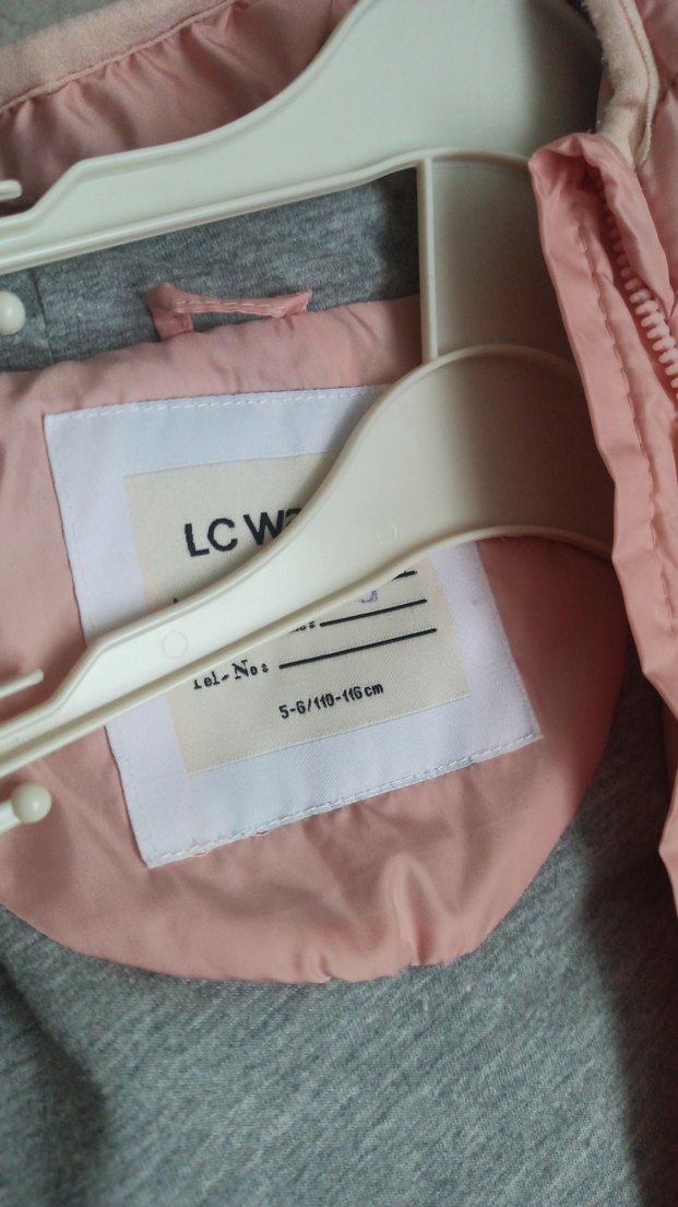 Kız Çocuk Pudra Kapüşonlu Fermuarlı Mont - Görsel 4