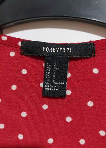 Kırmızı Puantiyeli Uzun Kollu Fırfırlı Elbise - Görsel 4