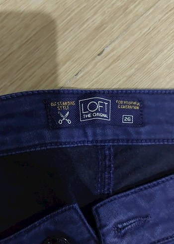 Kadın Lacivert Elastik Denim Normal Paça Jean - Görsel 7