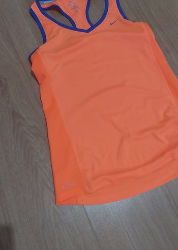 Turuncu V Yaka Kadın Spor Atlet - Görsel 2