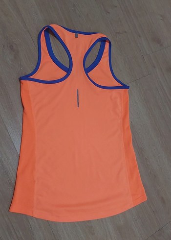 Turuncu V Yaka Kadın Spor Atlet - Görsel 6