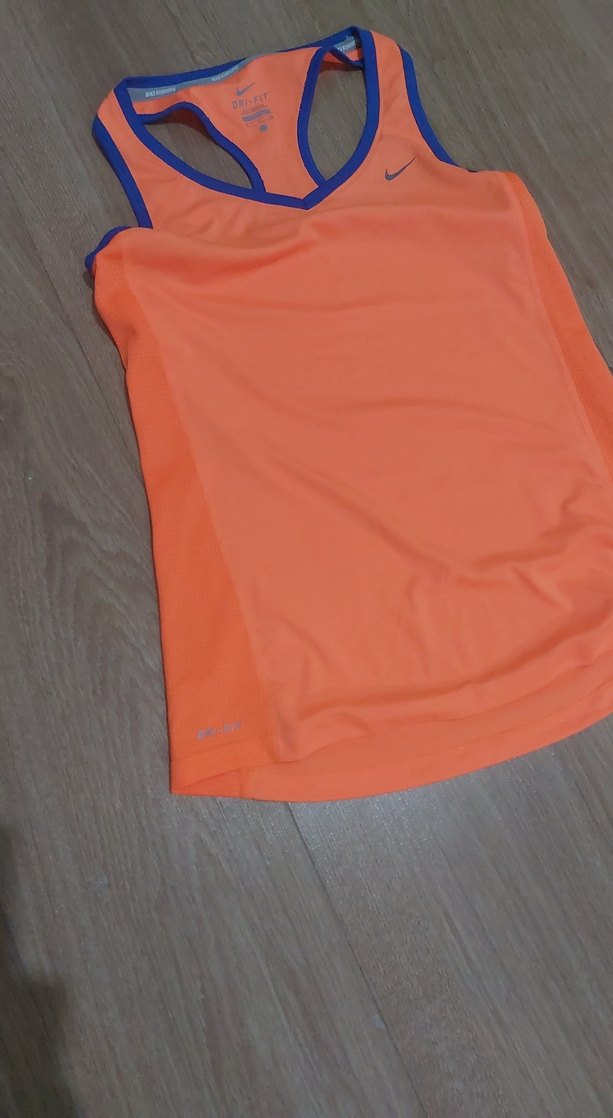 Turuncu V Yaka Kadın Spor Atlet - Görsel 5