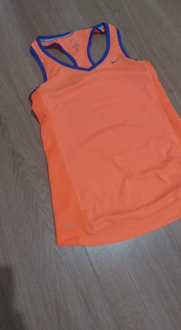 Turuncu V Yaka Kadın Spor Atlet - Görsel 2