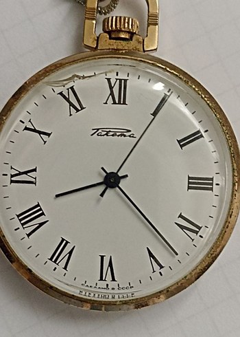 Casio Vintage Roma Rakamli Altin Tonlu Pocket Saat