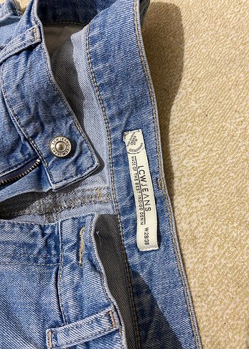 LC Waikiki Gri Kadın Denim Pantolon Mom jean