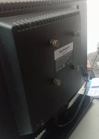 Mavi Sunny LED TV ve uydu alıcısı - Görsel 7