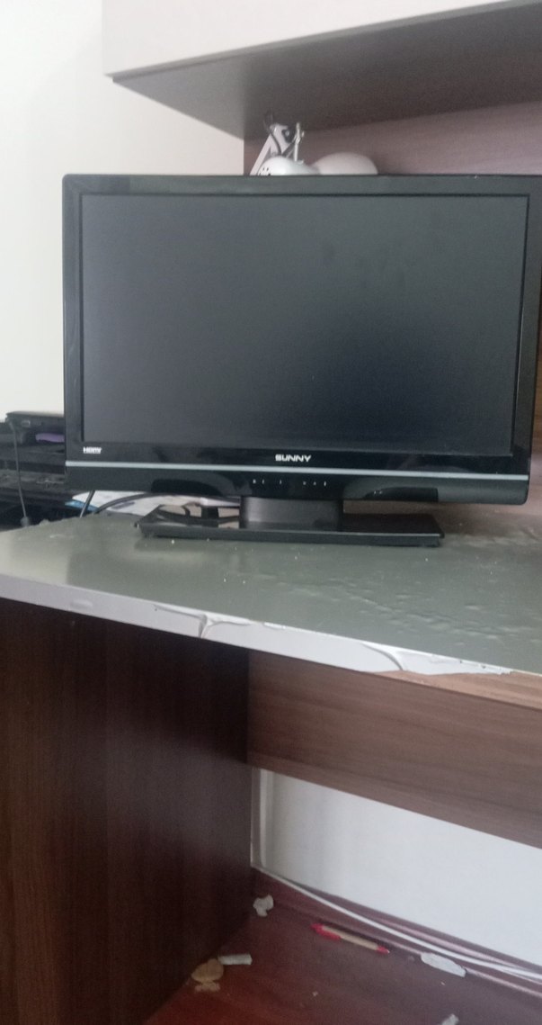 Mavi Sunny LED TV ve uydu alıcısı - Görsel 2