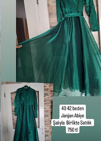 Prenses model janjan abiye