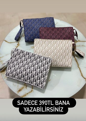Diğer Sik Monogramli Mini Canta