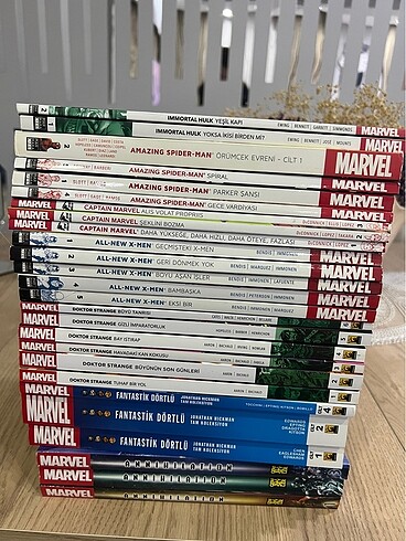 MARVEL KİTAPLAR STOK AÇTIRIN