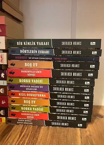 Sherlock Holmes Roman Seti - 12 Kitap