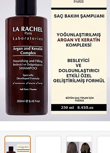 Urban Care La rachel şampuan Argan keratin