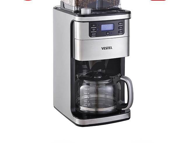 Beden gri Renk Vestel kahve makinası
