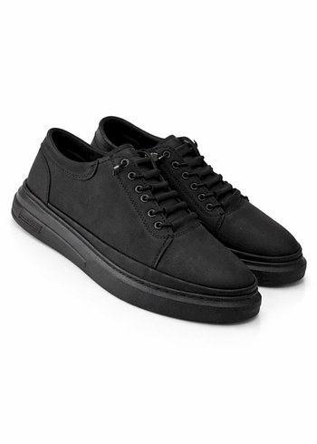 Diğer Siyah Suet Sneaker