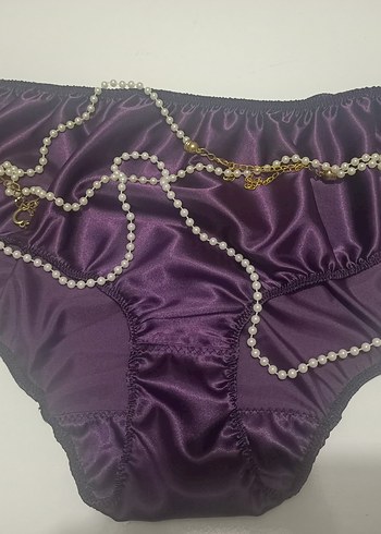 Diğer Mor Vintage Gotik Midi Kadın İç Çamaşırı