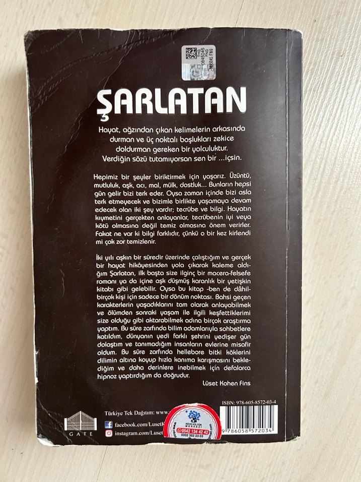 Şarlatan - Lüset Kohen Fins - Görsel 2