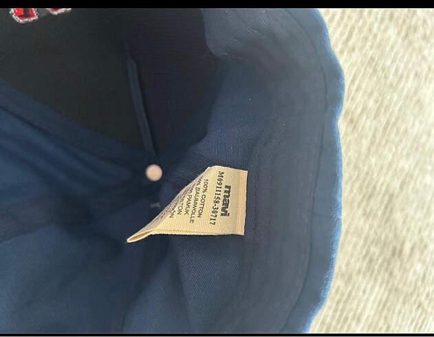 8-12 Yaş, 23 cm Beden lacivert Renk Mavi jeans etiketli çocuk şapka
