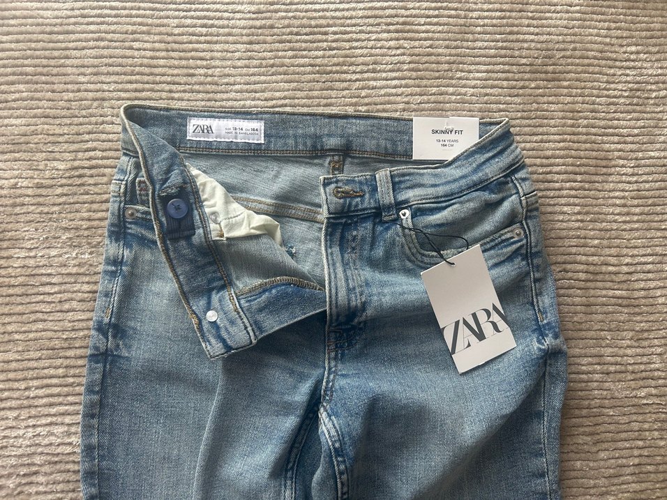 Dar Kesim Kadın Denim Kot Pantolon - Görsel 3