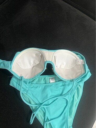 38 Beden turkuaz Renk Bikini takım