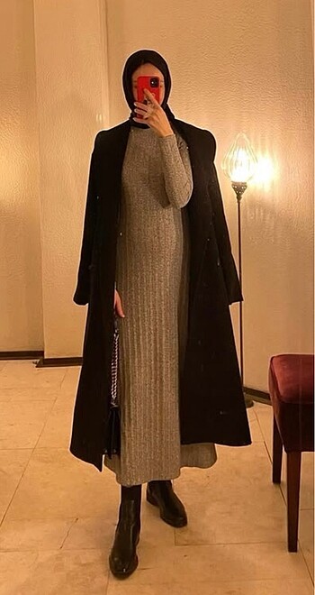 Zara triko elbise