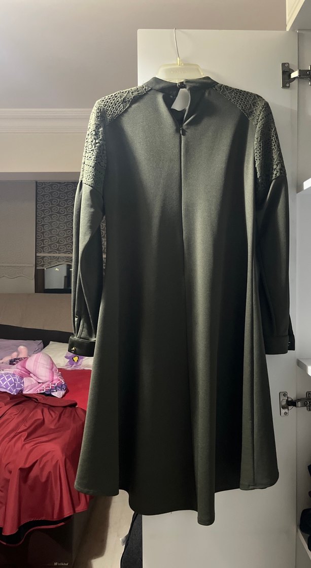 Gri Uzun Kollu tunik - Görsel 2