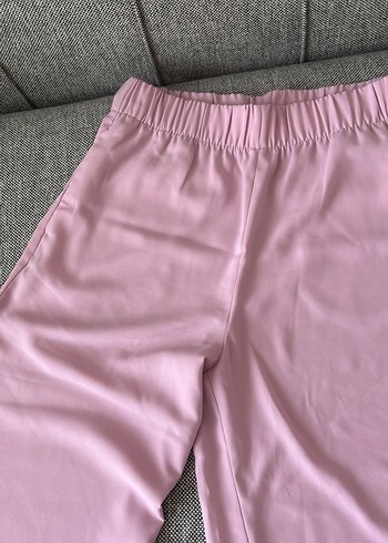 H&M Pembe Kadın Uzun Kumaş Pantolon