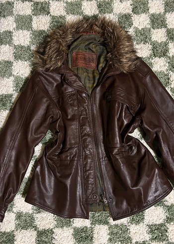 American Vintage Vintage Y2k Deri Ceket