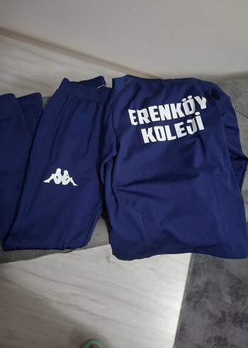 Kappa Erkek Çocuk Mavi Fermuarlı Sweatshirt - Görsel 2